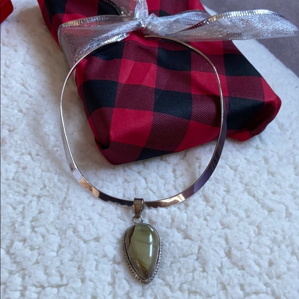 Stone Pendant (Necklace Not Included)